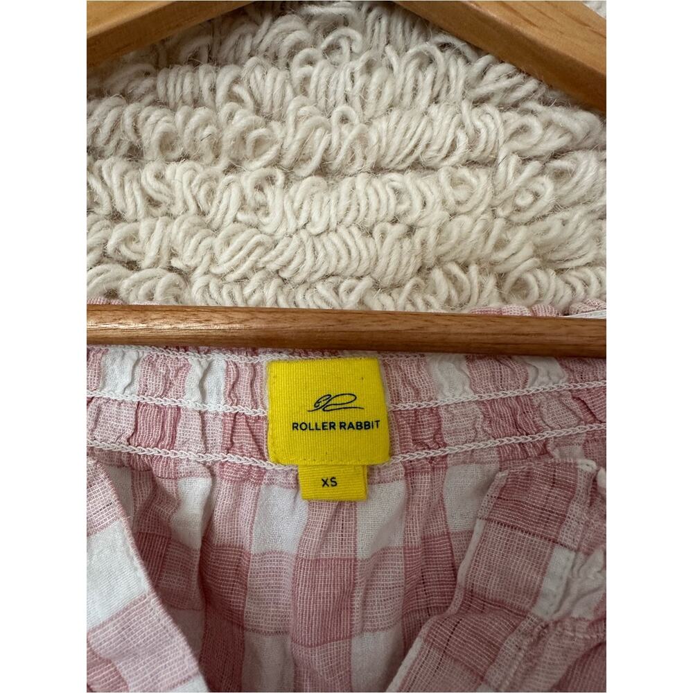 Roller Rabbit Gingham Top - Picture 3 of 6